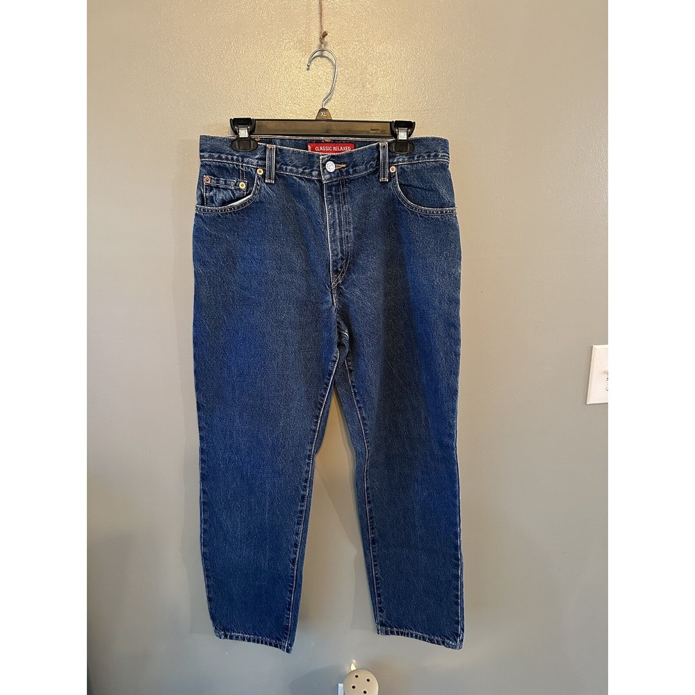 Levi's 550 Classic Relaxed‎ Fit Tapered Leg Size 12 Short Vintage
